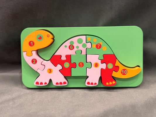 Dinoszaurusz Fejlesztő Puzzle - PLA műanyag