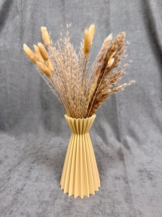 Linea Bordázott Váza 23 cm - PLA Műanyag