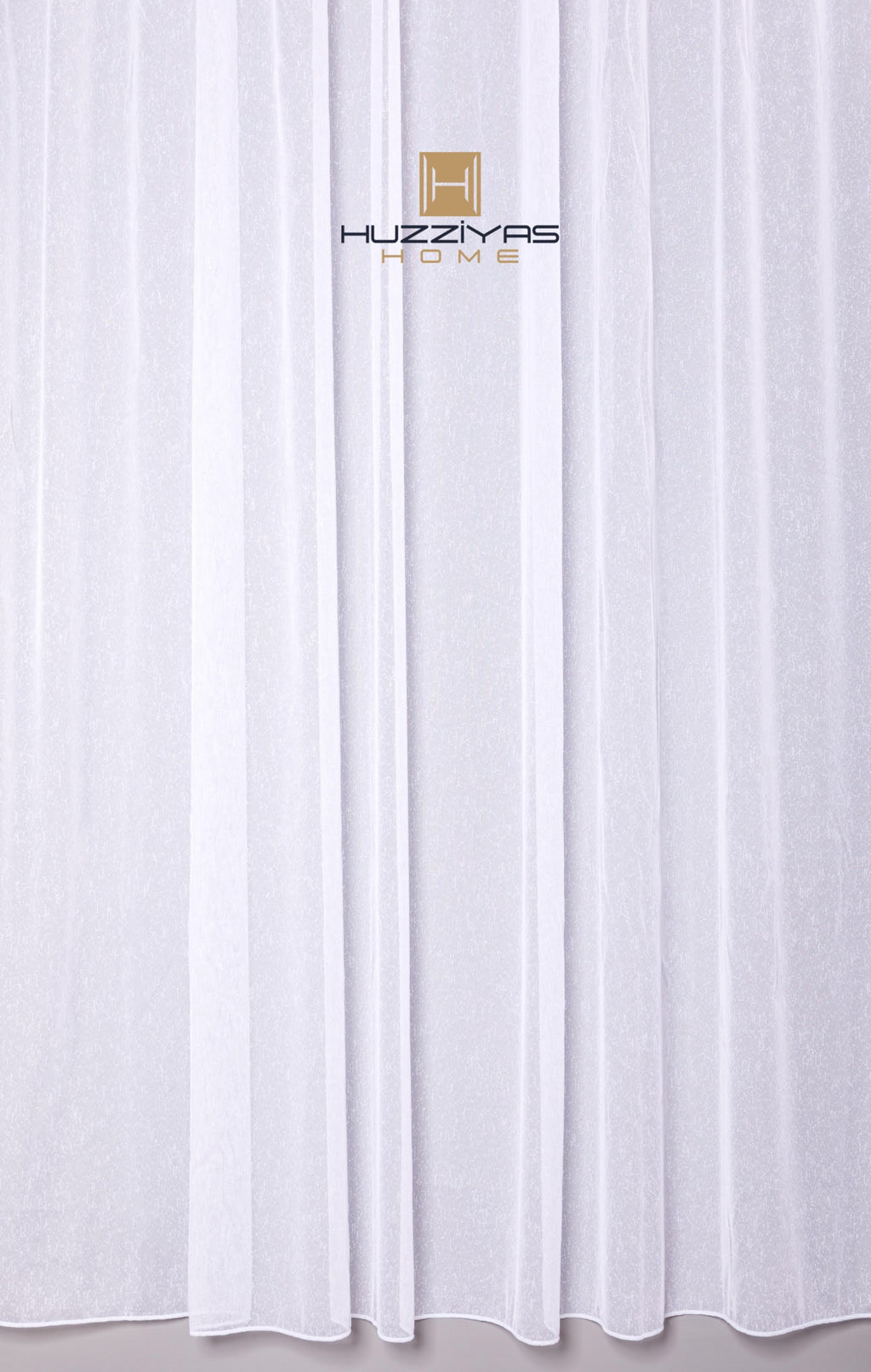 Fehér Magában mintás Kész Függöny 300x250 cm Huzziyas Home